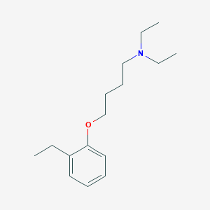 molecular formula C16H27NO B5223230 N,N-diethyl-4-(2-ethylphenoxy)butan-1-amine 