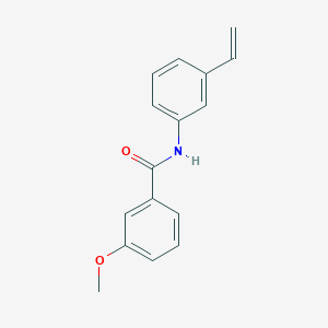 molecular formula C16H15NO2 B5223999 N-(3-ethenylphenyl)-3-methoxybenzamide 