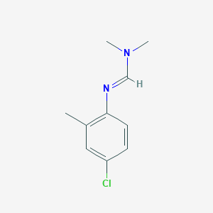 molecular formula C10H13ClN2 B052258 Chlordimeform CAS No. 6164-98-3