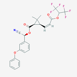molecular formula C26H21F6NO5 B052264 Acrinathrin CAS No. 101007-06-1