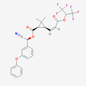 molecular formula C₂₆H₂₁F₆NO₅ B052264 Acrinathrin CAS No. 101007-06-1
