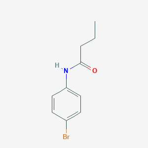 molecular formula C10H12BrNO B052274 N-(4-Bromophenyl)butanamide CAS No. 119199-11-0