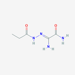 2-Imino-2-(2-propanylhydrazino)acetamide