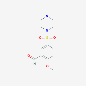 1-(4-Ethoxy-3-formylphenylsulfonyl)-4-methylpiperazine