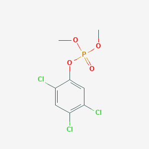 molecular formula C8H8Cl3O4P B052294 Fenchlorphos-oxon CAS No. 3983-45-7