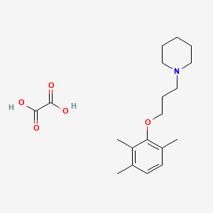 molecular formula C19H29NO5 B5230027 Oxalic acid;1-[3-(2,3,6-trimethylphenoxy)propyl]piperidine 