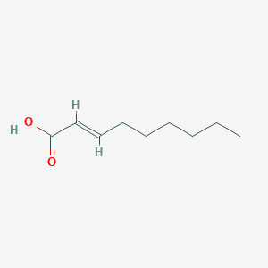 molecular formula C₉H₁₆O₂ B052312 2-Nonenoic acid CAS No. 3760-11-0