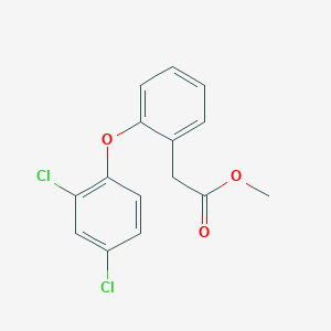 molecular formula C15H12Cl2O3 B052325 芬氯芬酸甲酯 CAS No. 81585-78-6