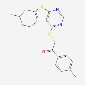 molecular formula C20H20N2OS2 B5232517 MFCD02968232 
