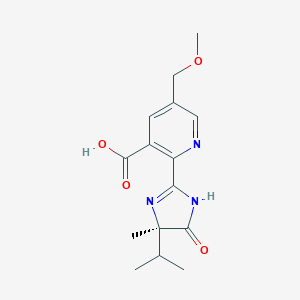 molecular formula C15H19N3O4 B052330 (R)-imazamox CAS No. 221298-64-2