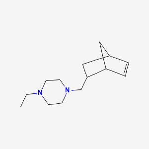 1-(bicyclo[2.2.1]hept-5-en-2-ylmethyl)-4-ethylpiperazine