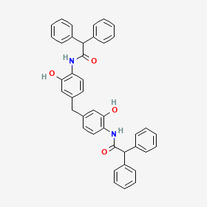 N,N'-[methylenebis(2-hydroxy-4,1-phenylene)]bis(2,2-diphenylacetamide)