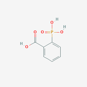 molecular formula C7H7O5P B052338 2-Phosphonobenzoic acid CAS No. 116277-67-9