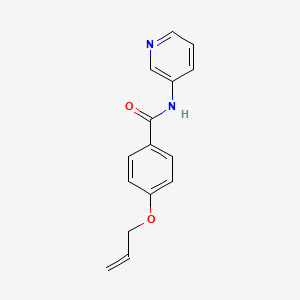 molecular formula C15H14N2O2 B5234544 4-(prop-2-en-1-yloxy)-N-(pyridin-3-yl)benzamide CAS No. 443731-54-2