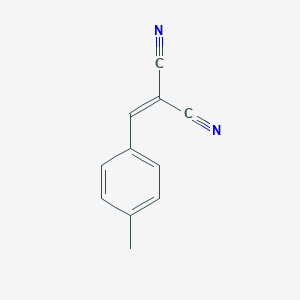 molecular formula C11H8N2 B052347 2-(4-Methylbenzylidene)malononitrile CAS No. 2826-25-7