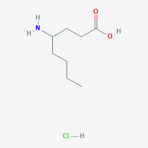 molecular formula C8H18ClNO2 B5235187 4-Aminooctanoic acid;hydrochloride 