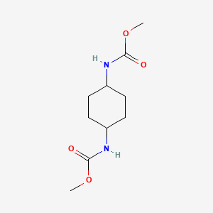 molecular formula C10H18N2O4 B5235262 methyl N-[4-(methoxycarbonylamino)cyclohexyl]carbamate CAS No. 32175-29-4