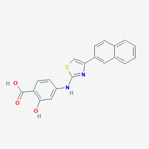 molecular formula C20H14N2O3S B523905 CK2 inhibitor 27 