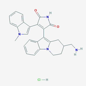 molecular formula C26H25ClN4O2 B052395 Bisindolylmaleimide X hydrochloride 