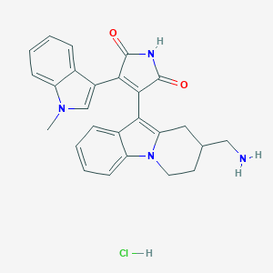 molecular formula C26H25ClN4O2 B052395 Bisindolylmaleimide X hydrochloride CAS No. 145317-11-9