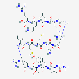 molecular formula C75H132N26O19S2 B052408 Epitope 31D CAS No. 122289-52-5