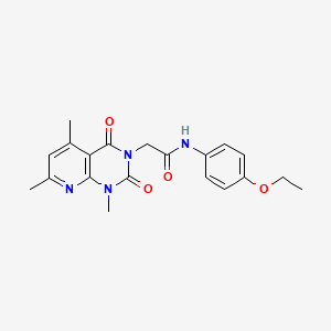 N-(4-ethoxyphenyl)-2-(1,5,7-trimethyl-2,4-dioxo-1,4-dihydropyrido[2,3-d]pyrimidin-3(2H)-yl)acetamide
