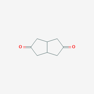 molecular formula C8H10O2 B052432 顺式-四氢戊二烯-2,5(1H,3H)-二酮 CAS No. 51716-63-3