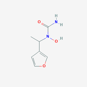 N-1-(Fur-3-ylethyl)-N-hydroxyurea
