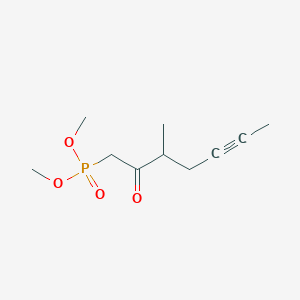 3-Methyl-2-oxohept-5-ynylphosphonic acid dimethyl ester