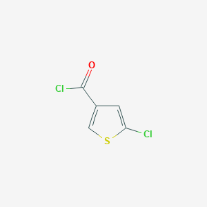 molecular formula C5H2Cl2OS B052437 5-Chlorothiophene-3-carbonyl chloride CAS No. 113471-08-2