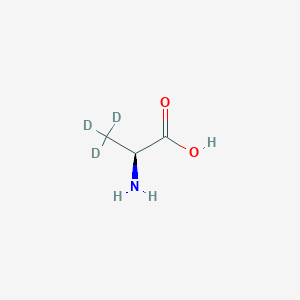 molecular formula C3H7NO2 B052476 DL-Alanine-d3 CAS No. 63546-27-0
