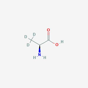 molecular formula C3H7NO2 B052476 L-丙氨酸-3,3,3-二氘 CAS No. 63546-27-0