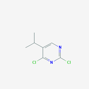 molecular formula C7H8Cl2N2 B052488 2,4-二氯-5-异丙基嘧啶 CAS No. 514843-12-0