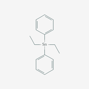 molecular formula C16H20Sn B052494 Stannane, diethyldiphenyl- CAS No. 10203-52-8