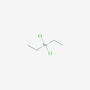 molecular formula C4H10Cl2Sn B052497 Diethyltin dichloride CAS No. 866-55-7