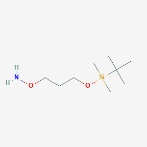 O-(3-((tert-Butyldimethylsilyl)oxy)propyl)hydroxylamine