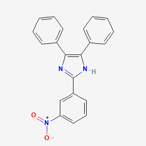 B5251089 2-(3-nitrophenyl)-4,5-diphenyl-1H-imidazole CAS No. 5496-38-8