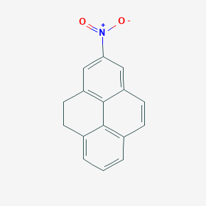 molecular formula C16H11NO2 B052513 2-Nitro-4,5-dihydropyrene CAS No. 117929-14-3