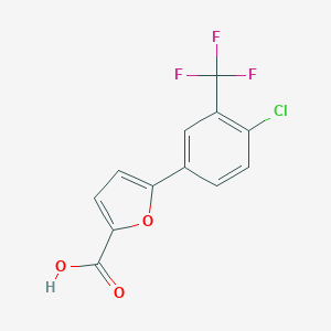 5-(4-Chloro-5-trifluoromethylphenyl)furan-2-carboxylic acid