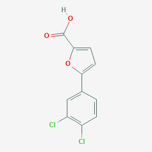 molecular formula C11H6Cl2O3 B052516 5-(3,4-Dichlorophenyl)furan-2-carboxylic acid CAS No. 54023-01-7