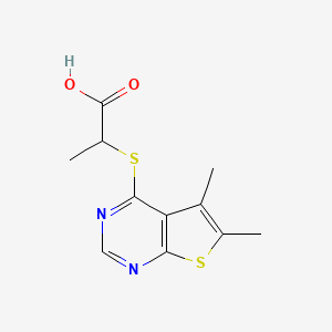 molecular formula C11H12N2O2S2 B5252323 CK2-IN-8 