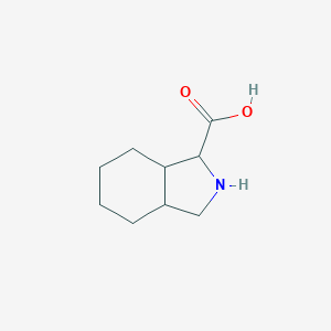 B052527 octahydro-1H-isoindole-1-carboxylic acid CAS No. 118125-07-8