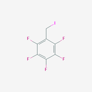 molecular formula C7H2F5I B052530 五氟-(碘甲基)苯 CAS No. 111196-50-0