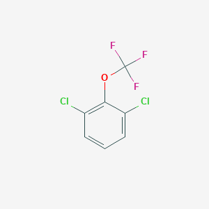 molecular formula C7H3Cl2F3O B052536 1,3-Dichloro-2-(trifluoromethoxy)benzene CAS No. 97608-49-6