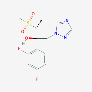 molecular formula C13H15F2N3O3S B052541 SCH 39304 CAS No. 121650-83-7