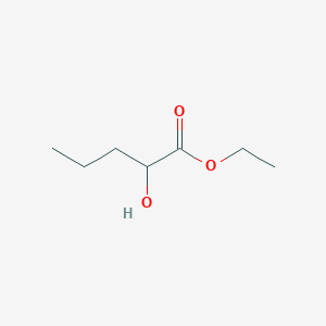molecular formula C7H14O3 B052557 Ethyl 2-hydroxyvalerate CAS No. 6938-26-7