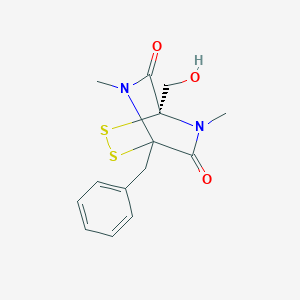 molecular formula C14H16N2O3S2 B052569 Hyalodendrin CAS No. 51920-94-6