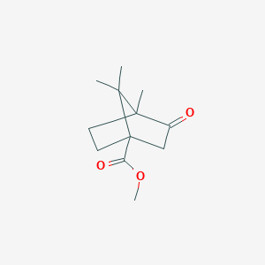 molecular formula C12H18O3 B5258825 methyl 4,7,7-trimethyl-3-oxobicyclo[2.2.1]heptane-1-carboxylate 