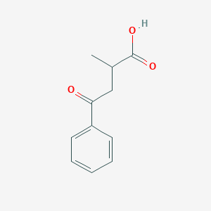 molecular formula C11H12O3 B052597 2-Methyl-4-oxo-4-phenylbutanoic acid CAS No. 1771-65-9