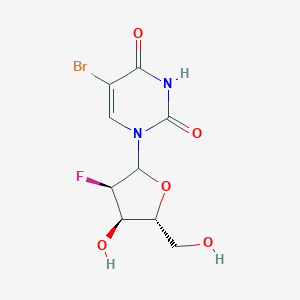 5-Bromo-1-(2-fluoro-2-deoxyribofuranosyl)uracil